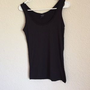Black tank top